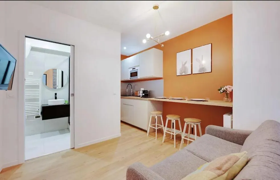 Charming For 4 People - Le Marais * Paříž